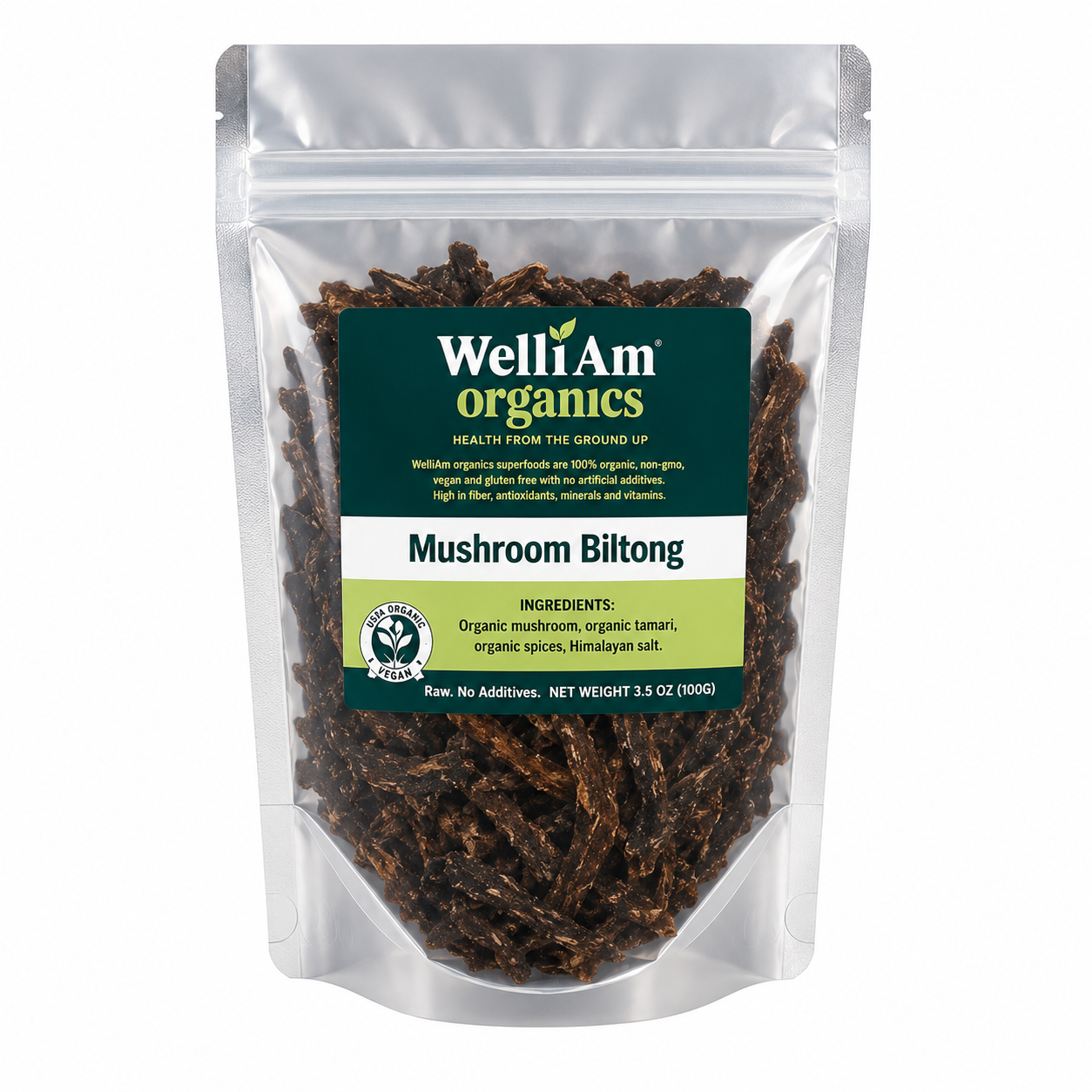 mushroom-biltong.png Mushroom Biltong 50g - Image 1