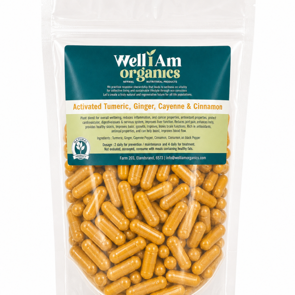 Activated Turmeric Capsules 200g